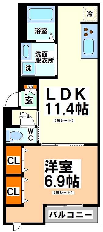 東京都杉並区和泉１丁目 間取り