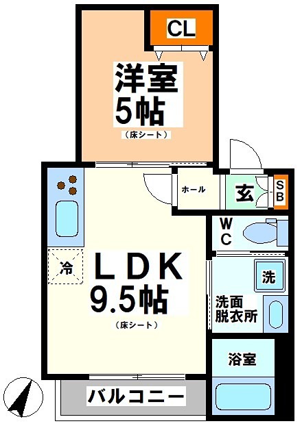 東京都杉並区和泉１丁目 間取り