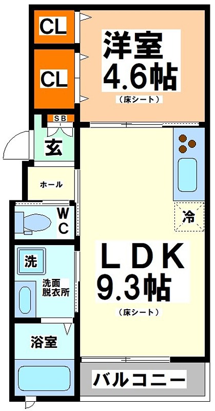 東京都杉並区和泉１丁目 間取り