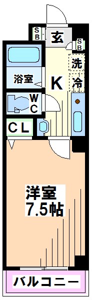 東京都世田谷区松原２丁目 間取り
