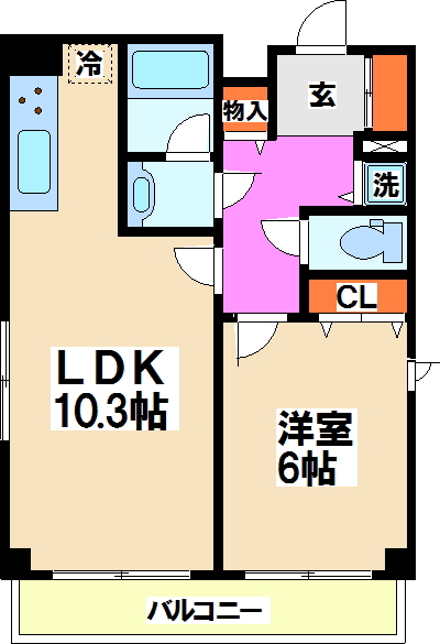 東京都世田谷区北沢５丁目 間取り