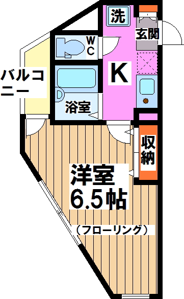 東京都渋谷区笹塚２丁目 間取り