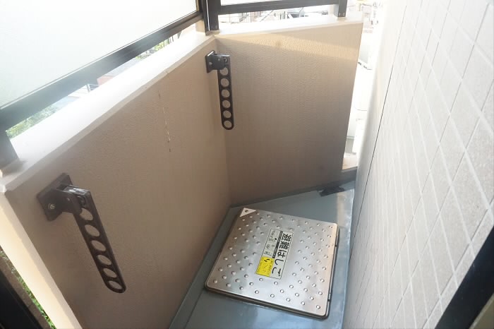 東京都渋谷区笹塚２丁目 ベランダ