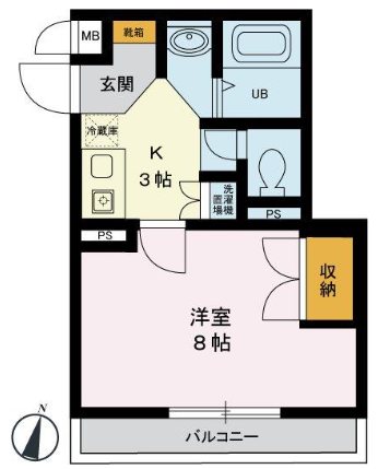 東京都世田谷区松原２丁目 間取り