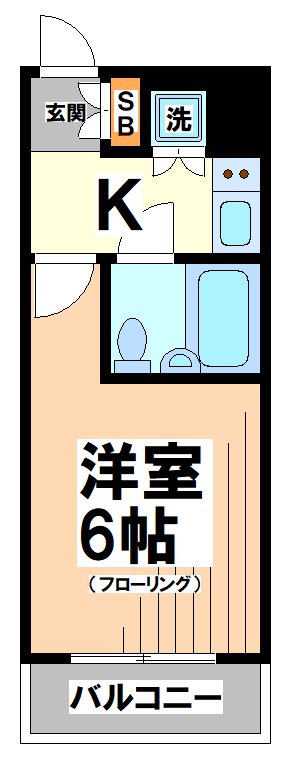 日神パレス永福町 間取り