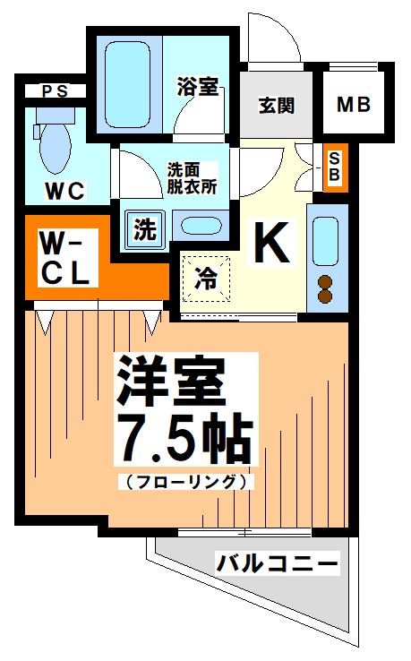 スカイコート世田谷代田橋 間取り
