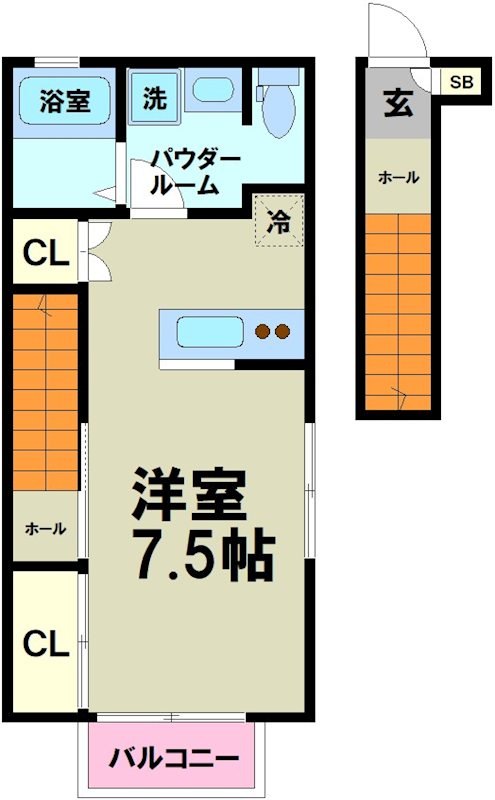 東京都杉並区上高井戸３丁目 間取り
