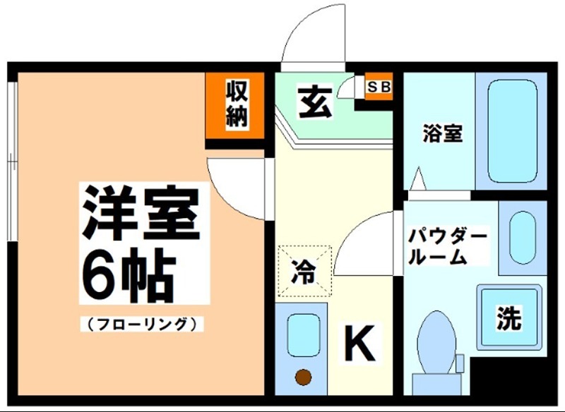 東京都中野区南台４丁目 間取り