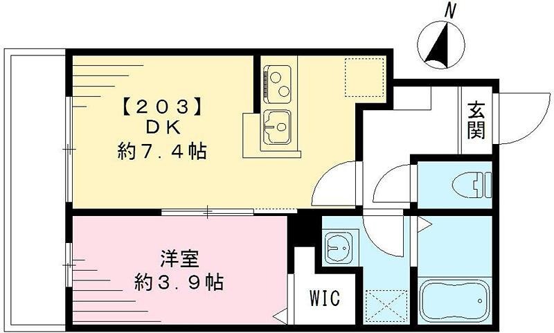 フィカーサ　ブランカ   間取り