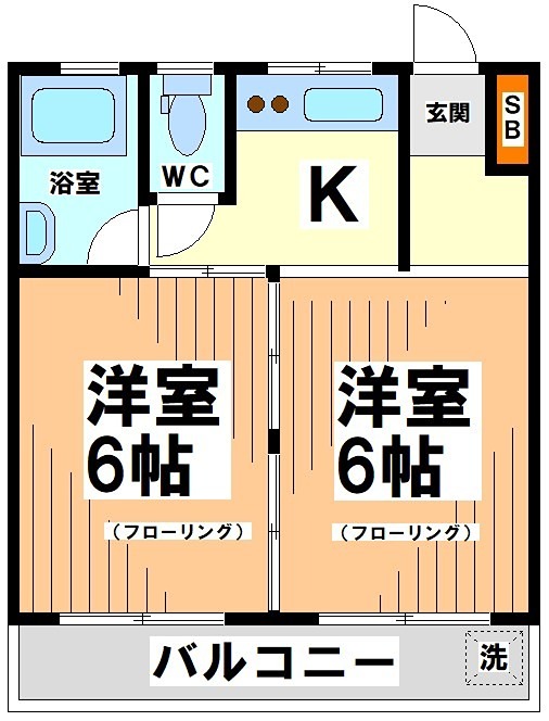 東京都世田谷区大原２丁目 間取り