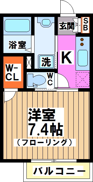 東京都杉並区方南１丁目 間取り