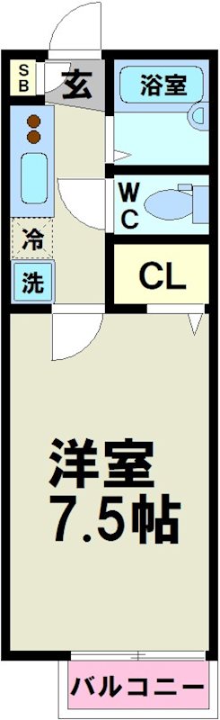 東京都杉並区和泉３丁目 間取り