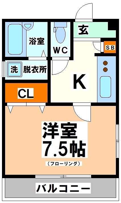東京都渋谷区本町６丁目 間取り