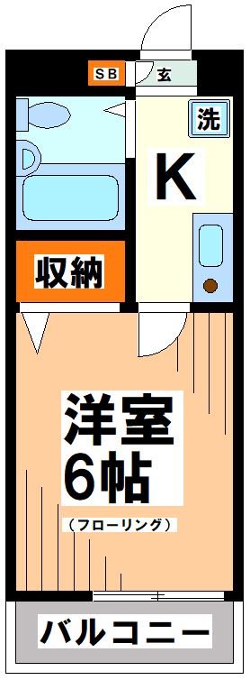 東京都渋谷区笹塚３丁目 間取り
