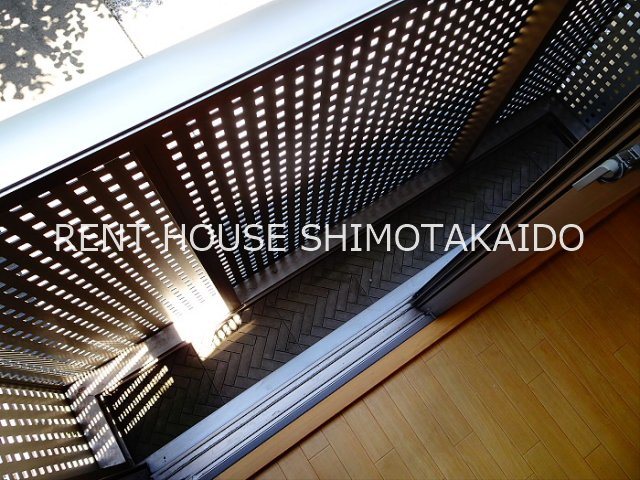 シャンブル ベランダ