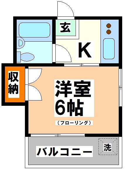 東京都渋谷区西原１丁目 間取り