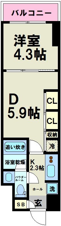 東京都渋谷区西原１丁目 間取り