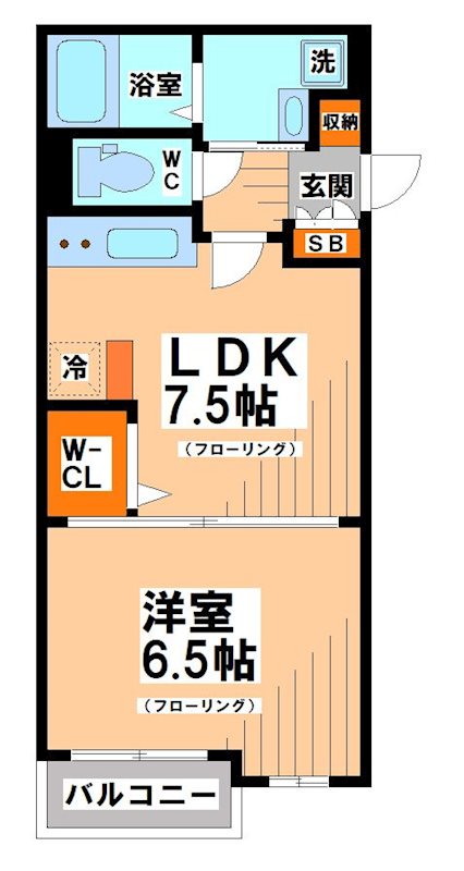 東京都渋谷区本町６丁目 間取り