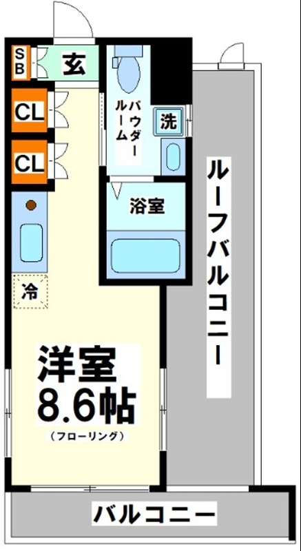 東京都渋谷区笹塚３丁目 間取り