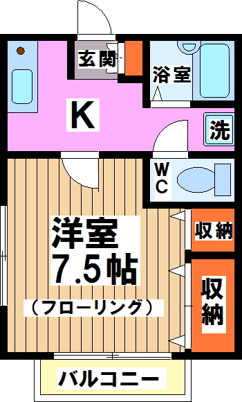 東京都渋谷区笹塚１丁目 間取り