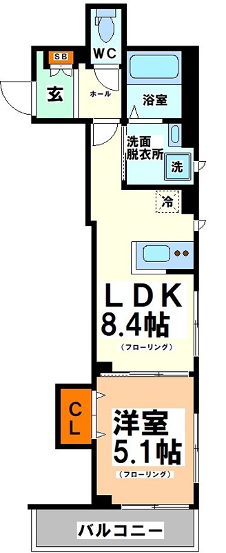 エラーブル上原  間取り