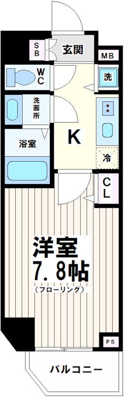 東京都杉並区下高井戸５丁目 間取り