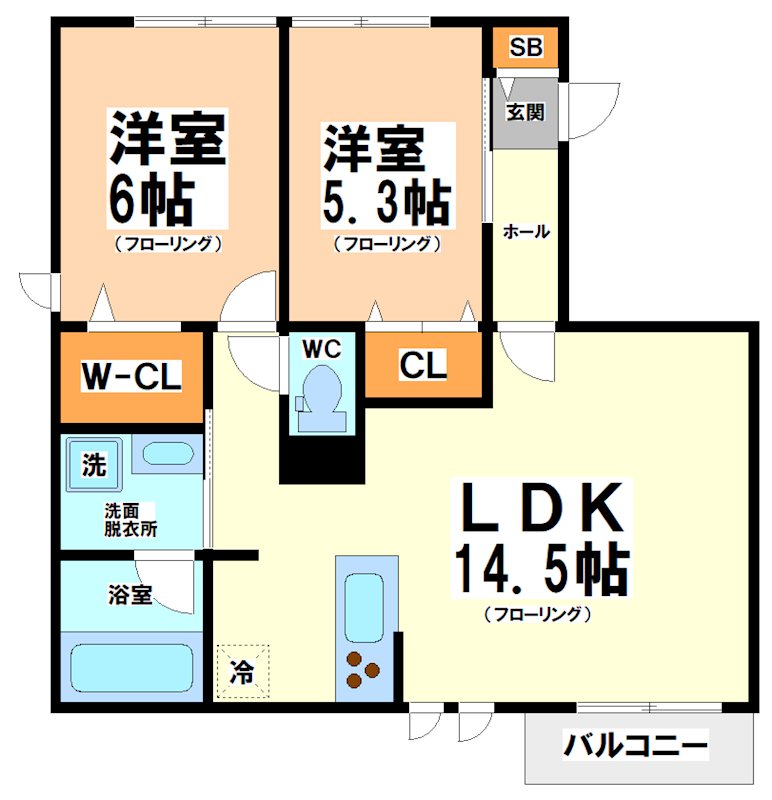 東京都杉並区阿佐谷南１丁目 間取り