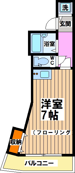東京都杉並区方南１丁目 間取り
