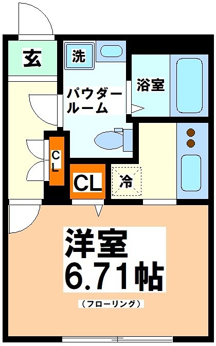 東京都渋谷区本町６丁目 間取り