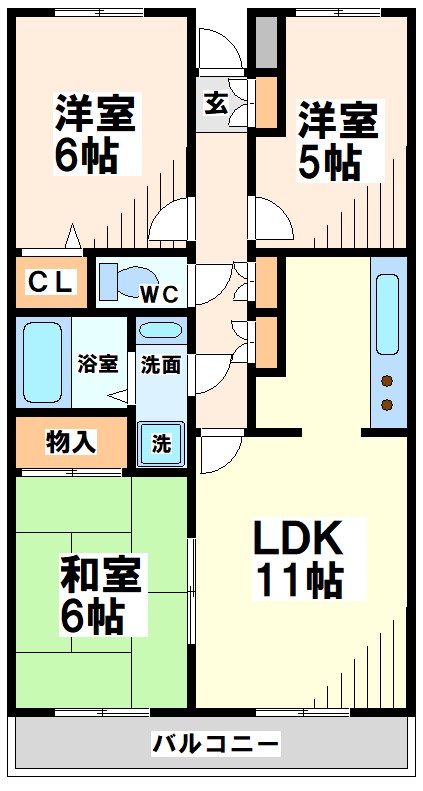東京都世田谷区北烏山２丁目 間取り