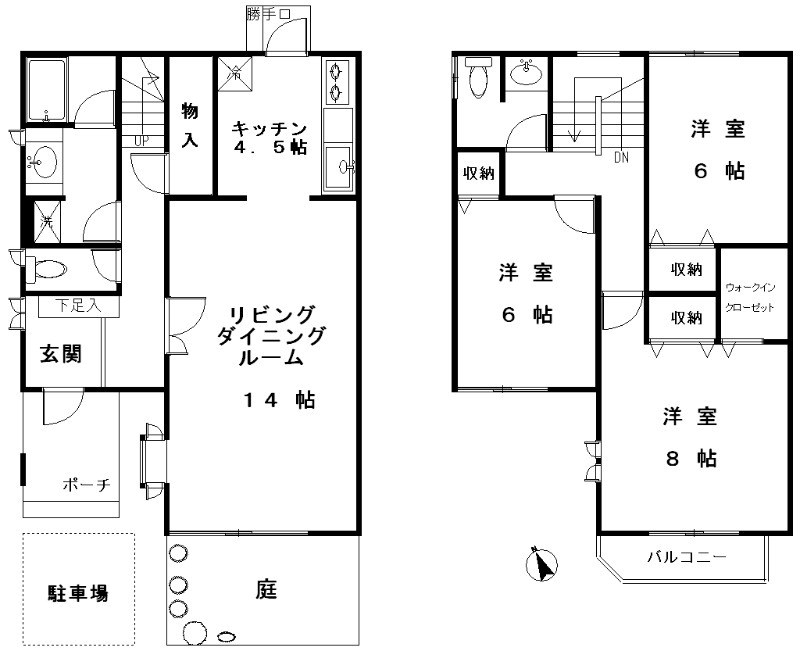 東京都杉並区松庵３丁目 間取り