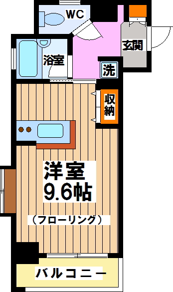 クリエ笹塚 間取り