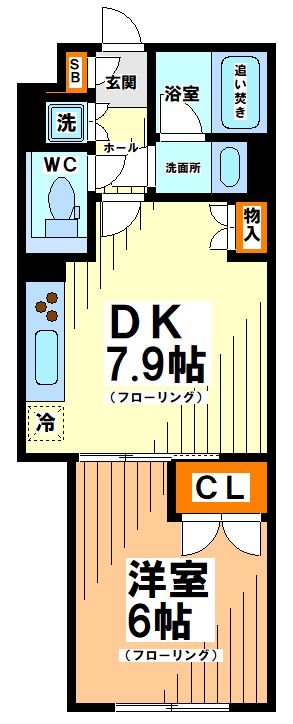 La Perla SasazukaⅡ(ラペルラササヅカⅡ) 間取り