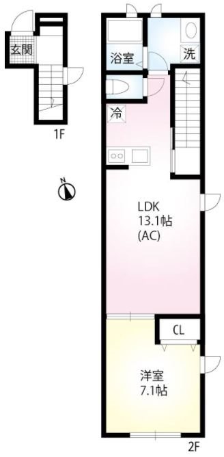 東京都杉並区永福３丁目 間取り