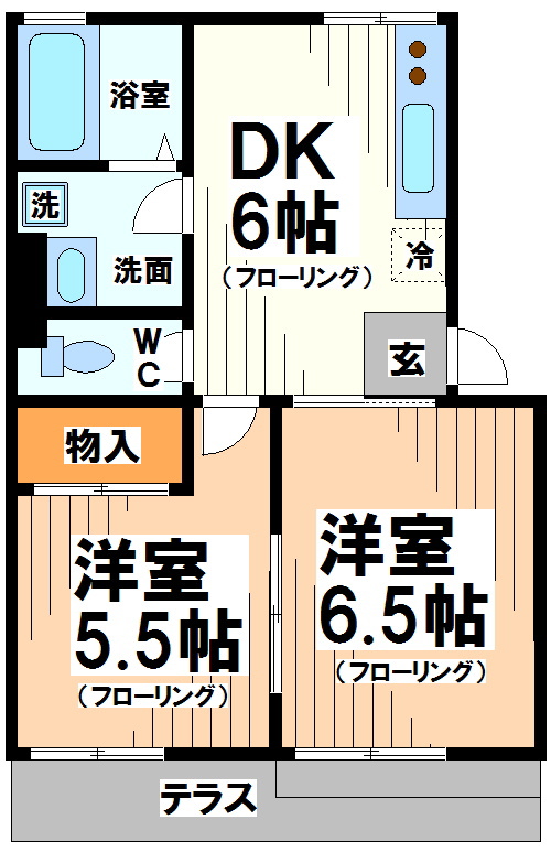 東京都世田谷区赤堤３丁目 間取り