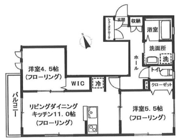 東京都杉並区成田西２丁目 間取り