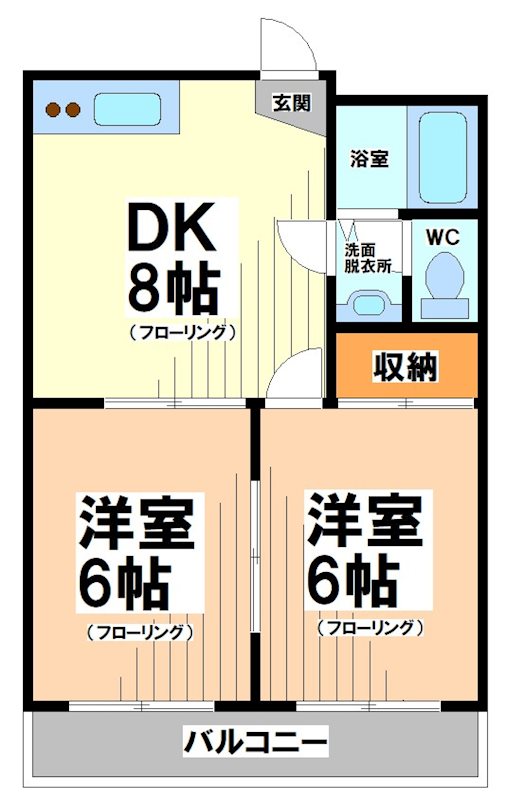 東京都杉並区浜田山４丁目 間取り