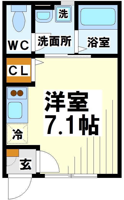 レジーナ笹塚 (Regina 笹塚） 間取り