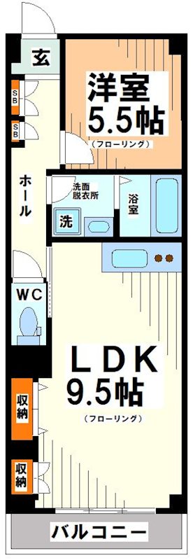 東京都渋谷区西原２丁目 間取り