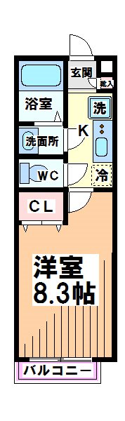 東京都世田谷区松原１丁目 間取り