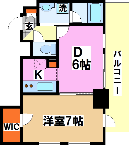 東京都渋谷区幡ヶ谷２丁目 間取り