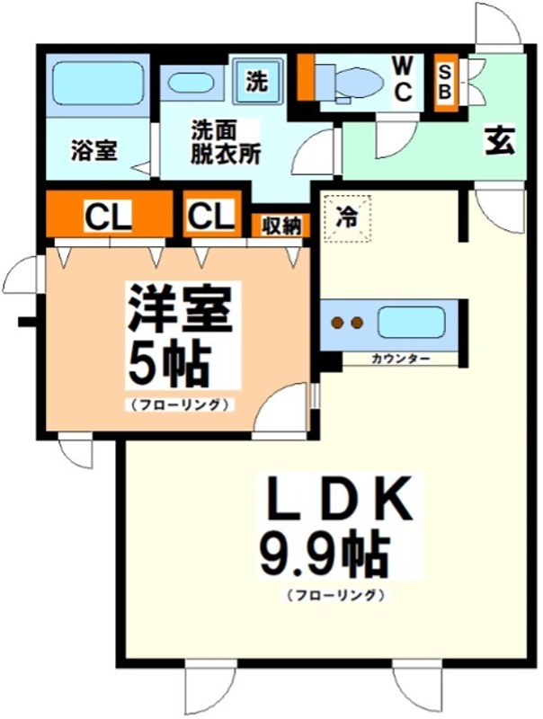 東京都杉並区和田１丁目 間取り