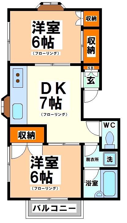東京都渋谷区笹塚１丁目 間取り