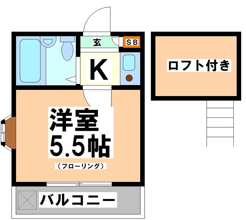 東京都世田谷区松原１丁目 間取り