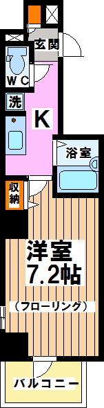 プレール・ドゥーク笹塚 間取り