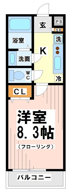 東京都世田谷区松原１丁目 間取り