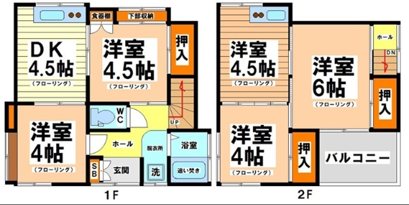 東京都渋谷区幡ヶ谷３丁目 間取り