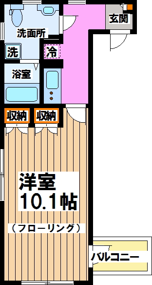 東京都世田谷区北沢４丁目 間取り