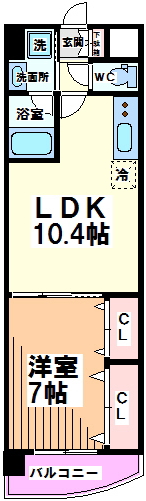 東京都世田谷区松原５丁目 間取り