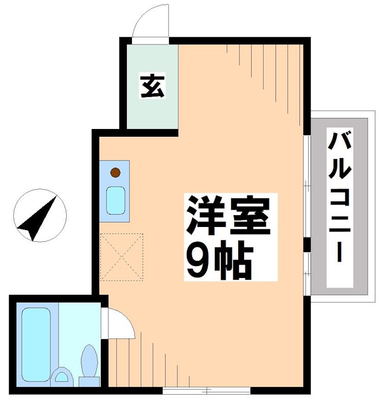 東京都杉並区方南１丁目 間取り
